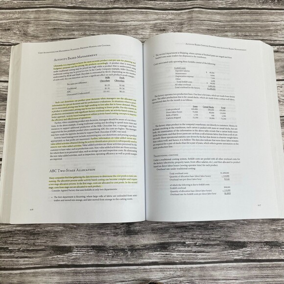 Cost Accounting for Managerial Planning, Decision Making and Control 6th Edition - Picture 6 of 6